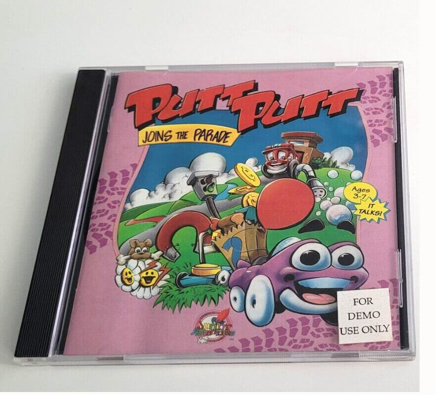 Лицензионный диск Putt-Putt Joins the Parade для 3DO